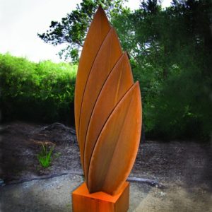 acier corten sol