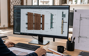 Conception technique d’un ouvrage en Acier Corten Maroc sur logiciel CAO avec plans et détails de fabrication.